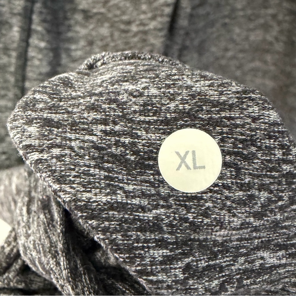 Lululemon Men's Sweat Session Hoodie Heathered Black Size XL - Picture 2 of 6